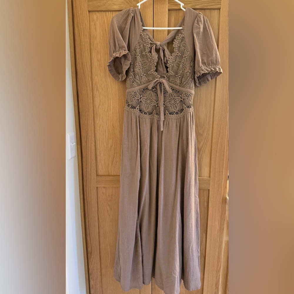All You Need Is Lace Midi Dress - FREE PEOPLE